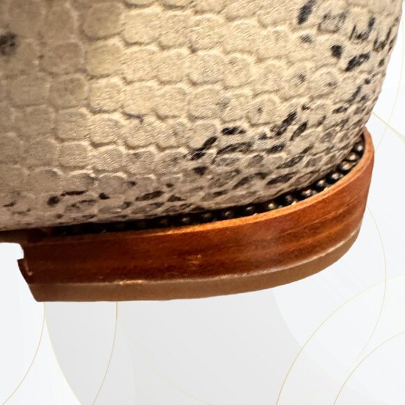 NWOT Franco Sarto Women's Topaz Snake Print Loafers - Picture 6 of 7